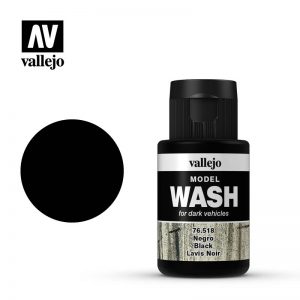 Model Wash <br> Black